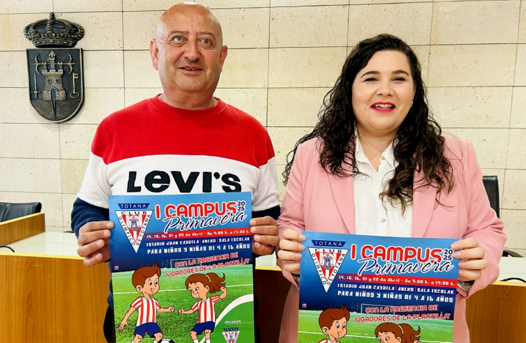 El Club Olmpico de Totana organiza el I Campus de Primavera 2025 del 14 al 22 de abril
